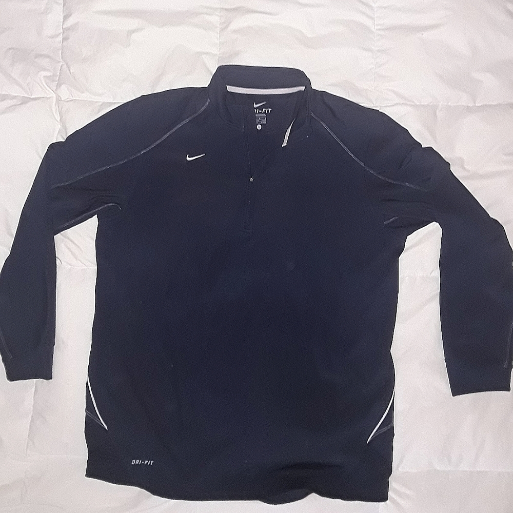 Men's 1/4 zip pullover light weight shirt/ jacket